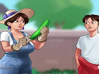 SummertimeSaga - Big Cucumber Fucks Mature In An obstacle Kitchen E1 # 84